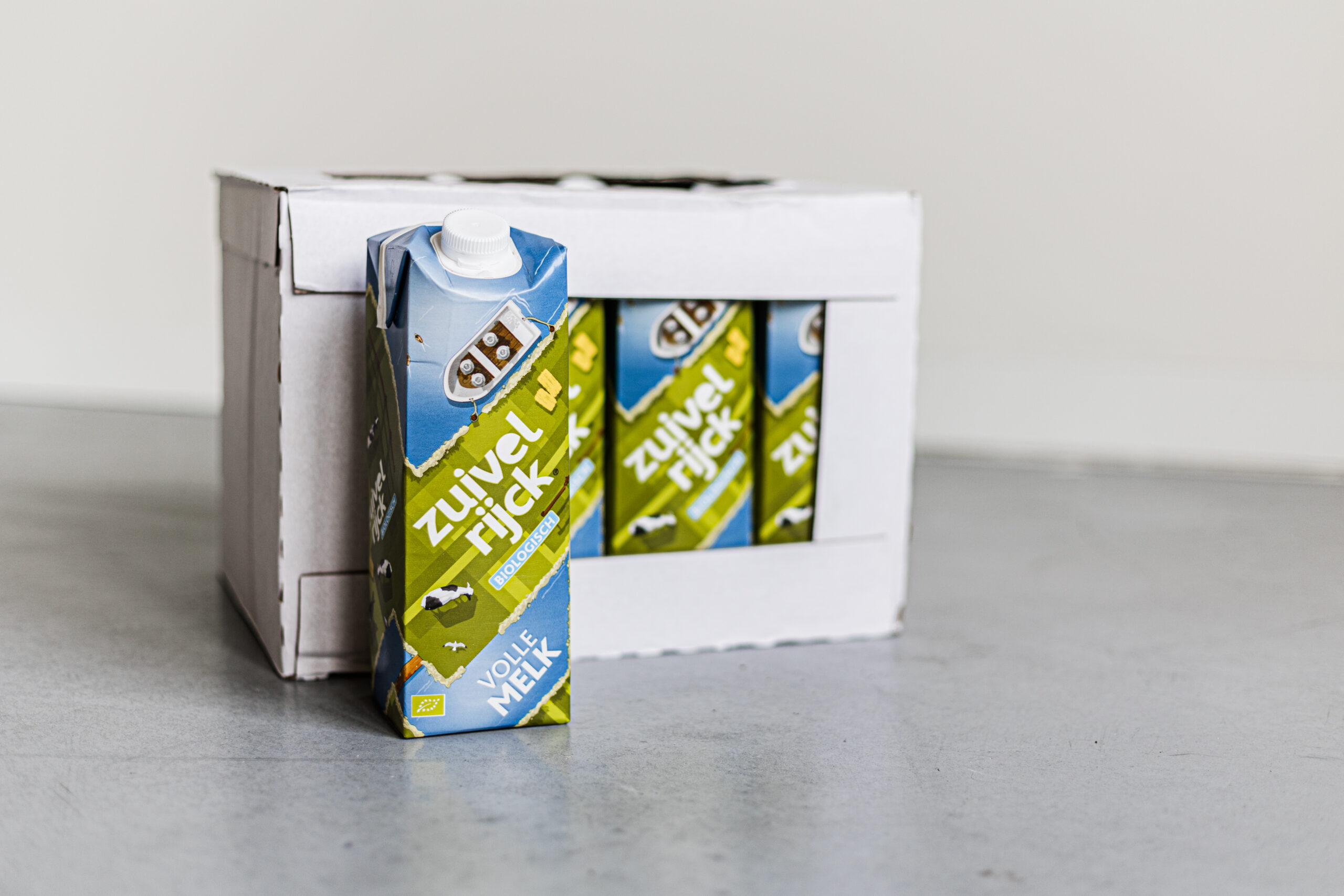 Biologische volle melk houdbaar – 12 x 1 liter